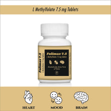 Load image into Gallery viewer, FOLIMAX 7.5 (L-Methyl Folate) Tablets (30 Tabs Pack)