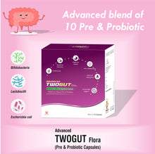 Load image into Gallery viewer, TWOGUT Advanced Pre & Probiotics (100 Capsules)