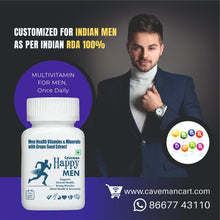 Load image into Gallery viewer, HAPPY MEN (Multivitamin for Men in India)