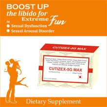 Load image into Gallery viewer, CUTIZEX 5G MAX  Softgel Caps (100 Caps Pack)
