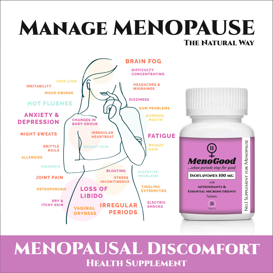 MENOGOOD (30 Tabs Pack) ... when periods stop for good