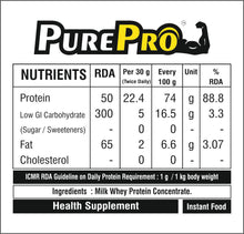 Load image into Gallery viewer, PUREPRO Whey Protein 100% (500 gms)
