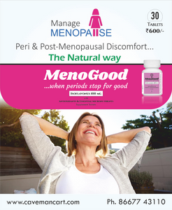 MENOGOOD (30 Tabs Pack) ... when periods stop for good