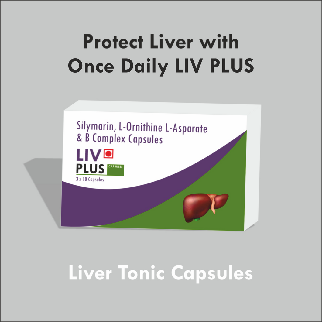 LIV PLUS (Liver Tonic) Caps (30 Caps Pack)