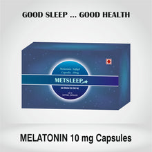 Load image into Gallery viewer, Melatonin 10mg (60 Caps) for GOOD SLEEP
