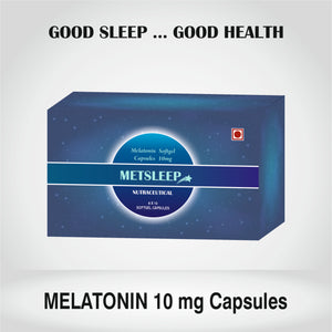 Melatonin 10mg (60 Caps) for GOOD SLEEP