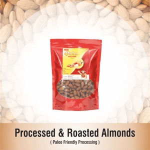 Paleo Processed & Roasted Almonds ( 1 kg )