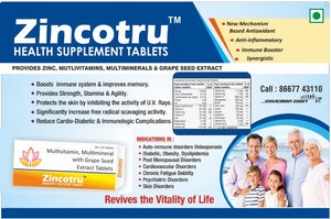 ZINCOTAB Multivitamin Tablets (150 Tab Pack)