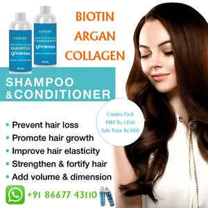Biotin Shampoo & Conditioner