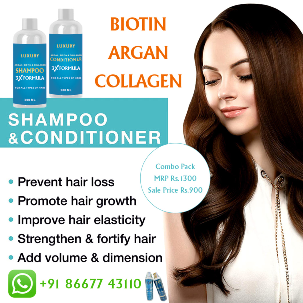 Biotin Shampoo & Conditioner