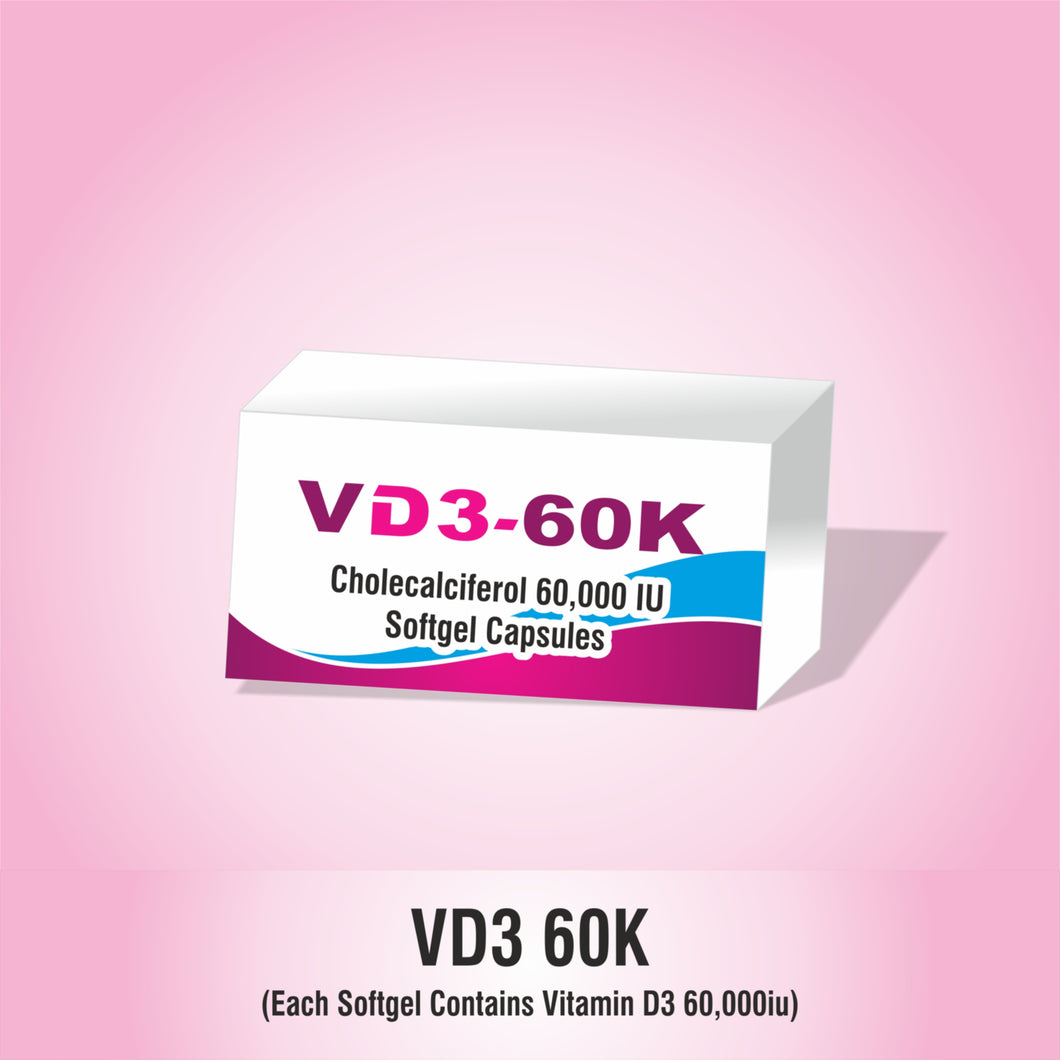 VD3-60 K  (12 Softgels)