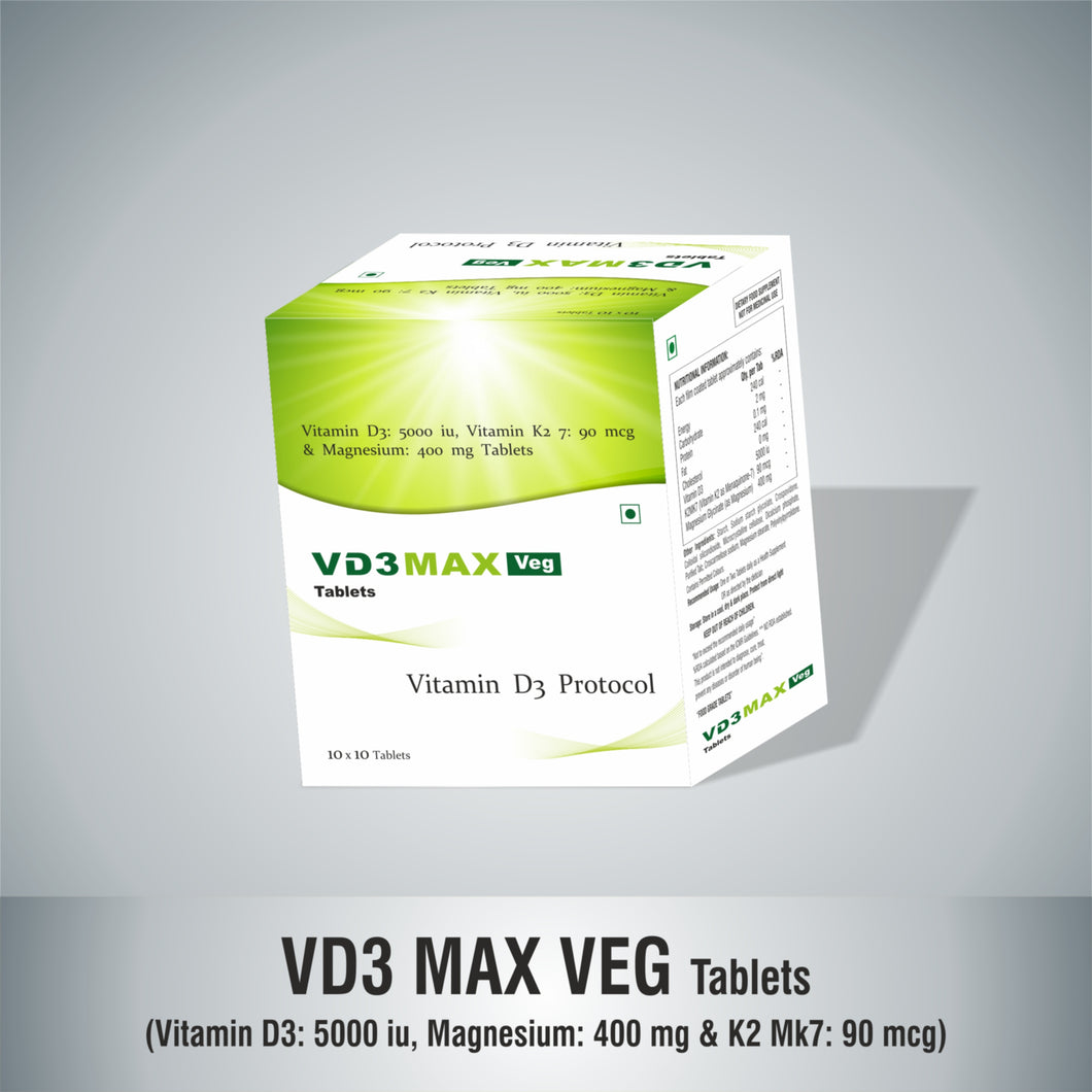 VD3 MAX VEG (100 Tablets)